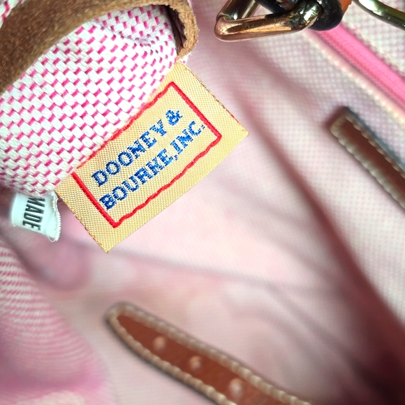 Dooney & Bourke Tan and Brown Shoulder Bag - Picture 4 of 13